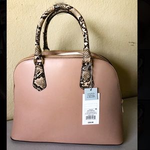 A New Day (Target) brown/tan/snake Purse